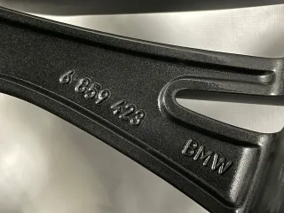 ORIGINAL BMW 21 ZOLL X5 F15 E70 X6 F16 E71 STYLING 599 M FELGEN M BICOLOR SCHWARZ 6859423 + 6859424 - Bild 2