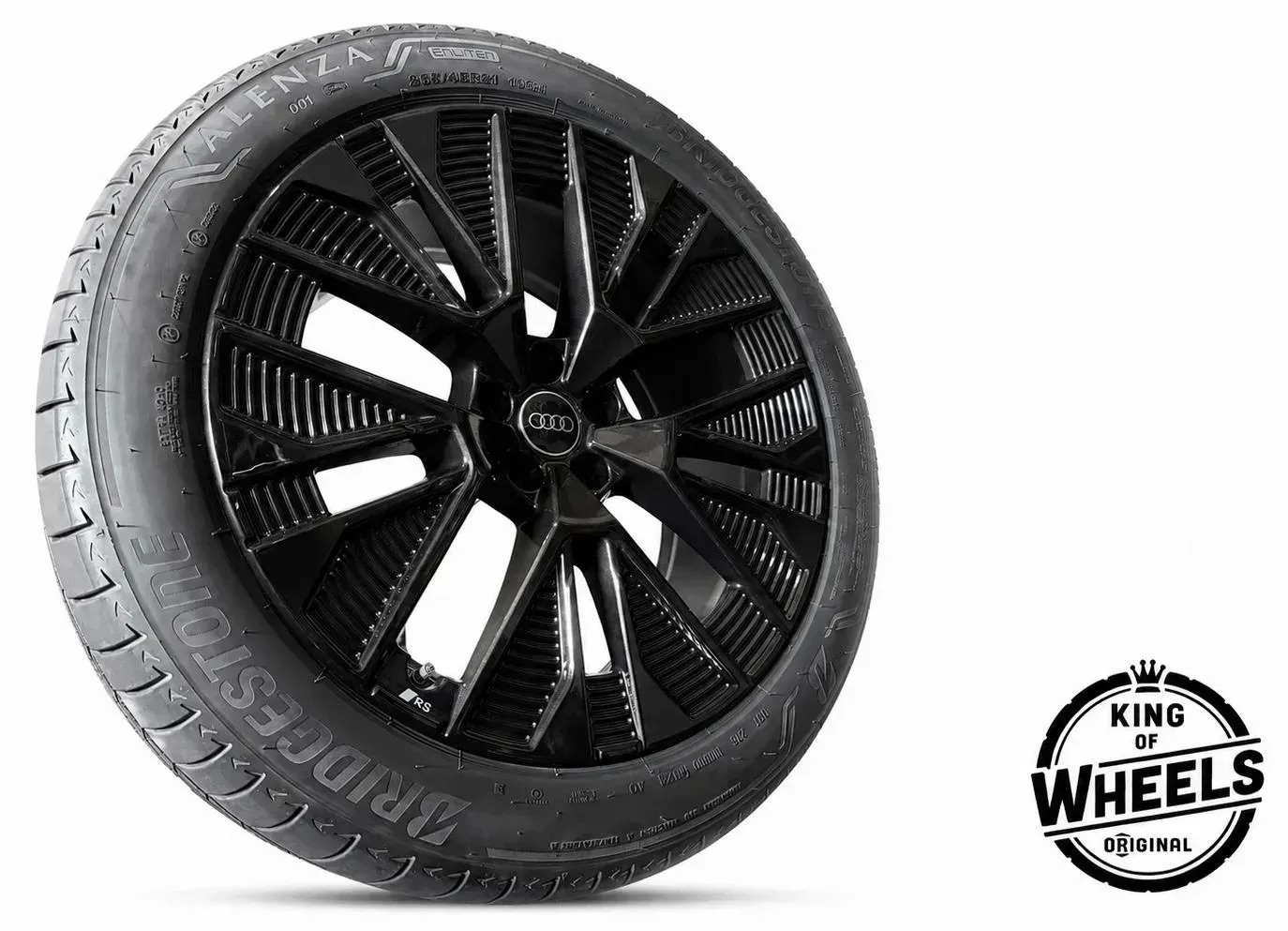 ORIGINAL AUDI 21 ZOLL Q8 E-TRON GEA GEN 4KE601025BC FELGEN SOMMERREIFEN BRIDGESTONE AO - Bild 1