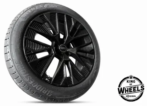 Background image for ORIGINAL AUDI 21 ZOLL Q8 E-TRON GEA GEN 4KE601025BC FELGEN SOMMERREIFEN BRIDGESTONE AO