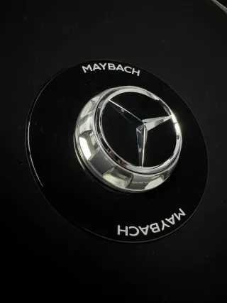 ORIGINAL MERCEDES BENZ MAYBACH 20 ZOLL S-KLASSE W223 V223 FELGEN A2234014200 SCHWARZ HOCHGLANZ INKLUSIVE SCHRAUBBARE RADNABENDECKEL - Bild 4