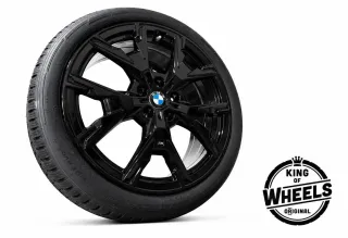 ORIGINAL BMW 19 ZOLL 1er F70 2er F74 GRAN COUPÉ STYLING 976 M FELGEN WINTERREIFEN HANKOOK BMW* - Bild 1