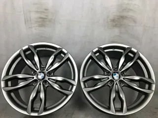 ORIGINAL BMW 20 ZOLL 5er F10 F11 6er F06 F13 STYLING 434 M FELGEN 7845867 7845868 DOPPELSPEICHE FERRICEGREY M-TECHNIK MISCHFELGEN - Bild 6