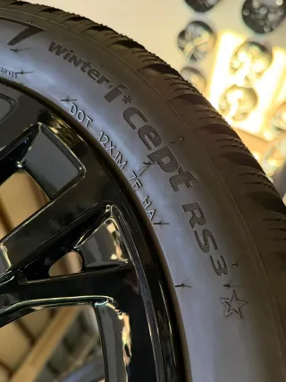 ORIGINAL 17 ZOLL MINI F65 F66 F67 FELGEN 5A3E643 STYLING JCW STAR SPOKE 962 WINTERREIFEN HANKOOK - Bild 3