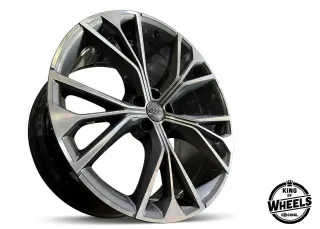 ORIGINAL AUDI 21 ZOLL Q8 SQ8 Q7 SQ7 4M 4M8601025S FELGEN BICOLOR ANTHRAZIT GLANTZGEDREHT S-LINE - Bild 1