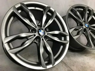 ORIGINAL BMW 20 ZOLL 5er F10 F11 6er F06 F13 STYLING 434 M FELGEN 7845867 7845868 DOPPELSPEICHE FERRICEGREY M-TECHNIK MISCHFELGEN - Bild 8