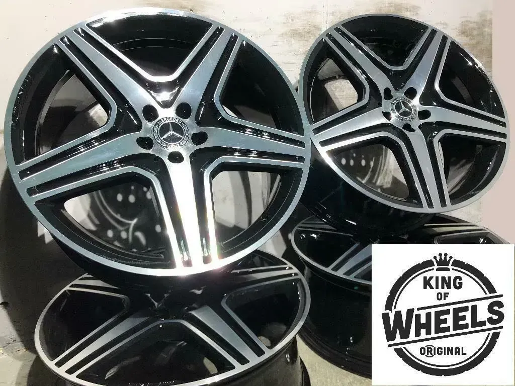 ORIGINAL MERCEDES AMG 21 ZOLL ML KLASSE W164 FELGEN SATZ BICOLOR - Bild 1