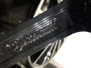 ORIGINAL MERCEDES AMG 19 ZOLL C-KLASSE FELGEN W205 S205 C205 A205 BICOLOR SCHWARZ HOCHGLANZ A2054011300 + A2054011400 MIT NEUEN GOODYEAR ALLWETTERREIFEN UND SCHWARZEN RDKS - Bild 5
