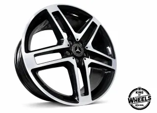 ORIGINAL MERCEDES BENZ AMG 20 ZOLL GLK KLASSE X204 W204 FELGEN BICOLOR A2044016602 A2044016702 - Bild 1