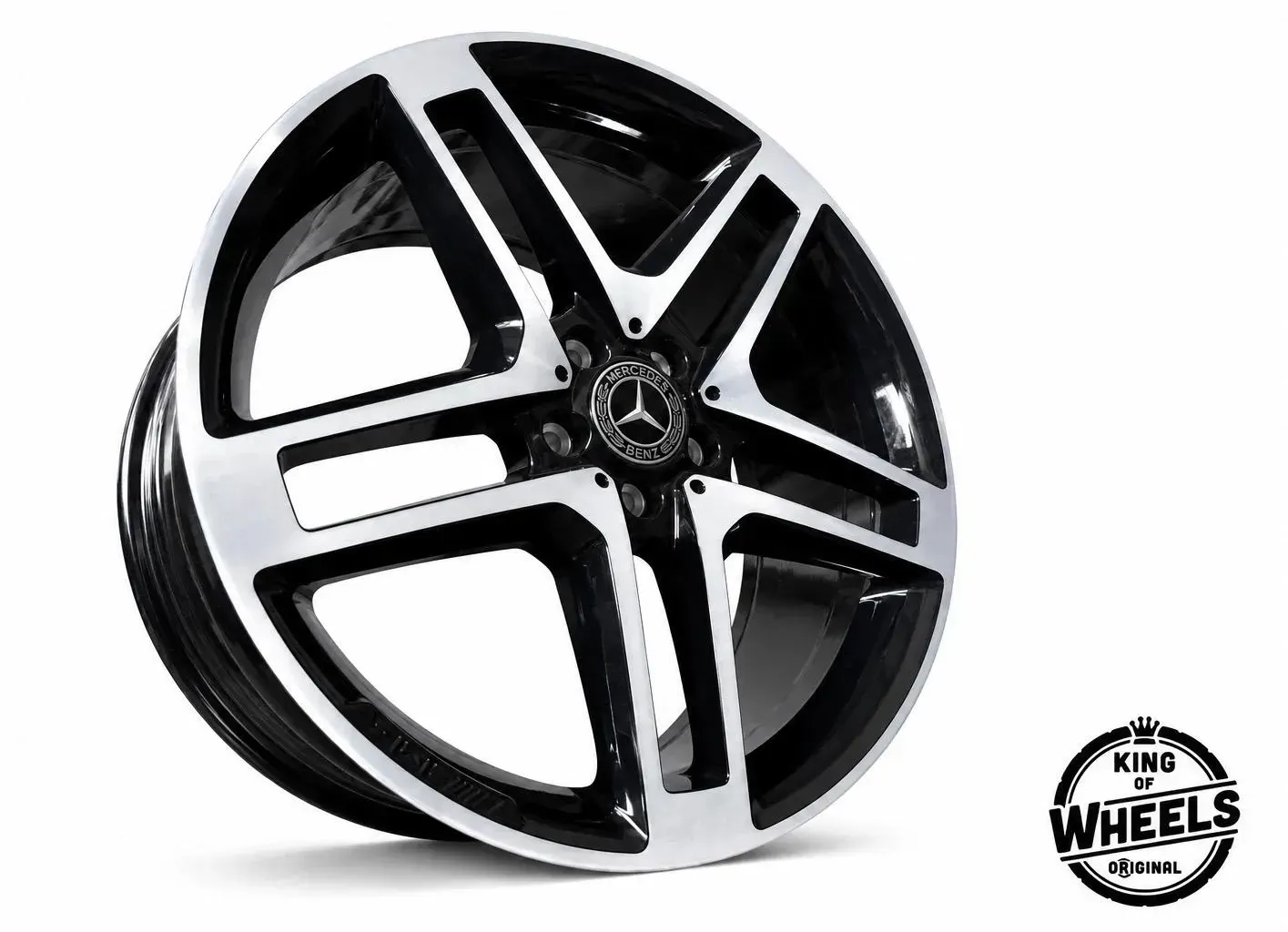 ORIGINAL MERCEDES BENZ AMG 20 ZOLL GLK KLASSE X204 W204 FELGEN BICOLOR A2044016602 A2044016702 - Bild 1