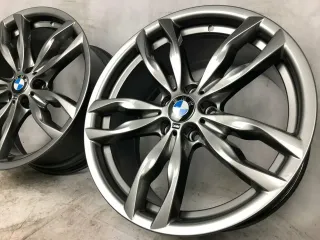 ORIGINAL BMW 20 ZOLL 5er F10 F11 6er F06 F13 STYLING 434 M FELGEN 7845867 7845868 DOPPELSPEICHE FERRICEGREY M-TECHNIK MISCHFELGEN - Bild 7