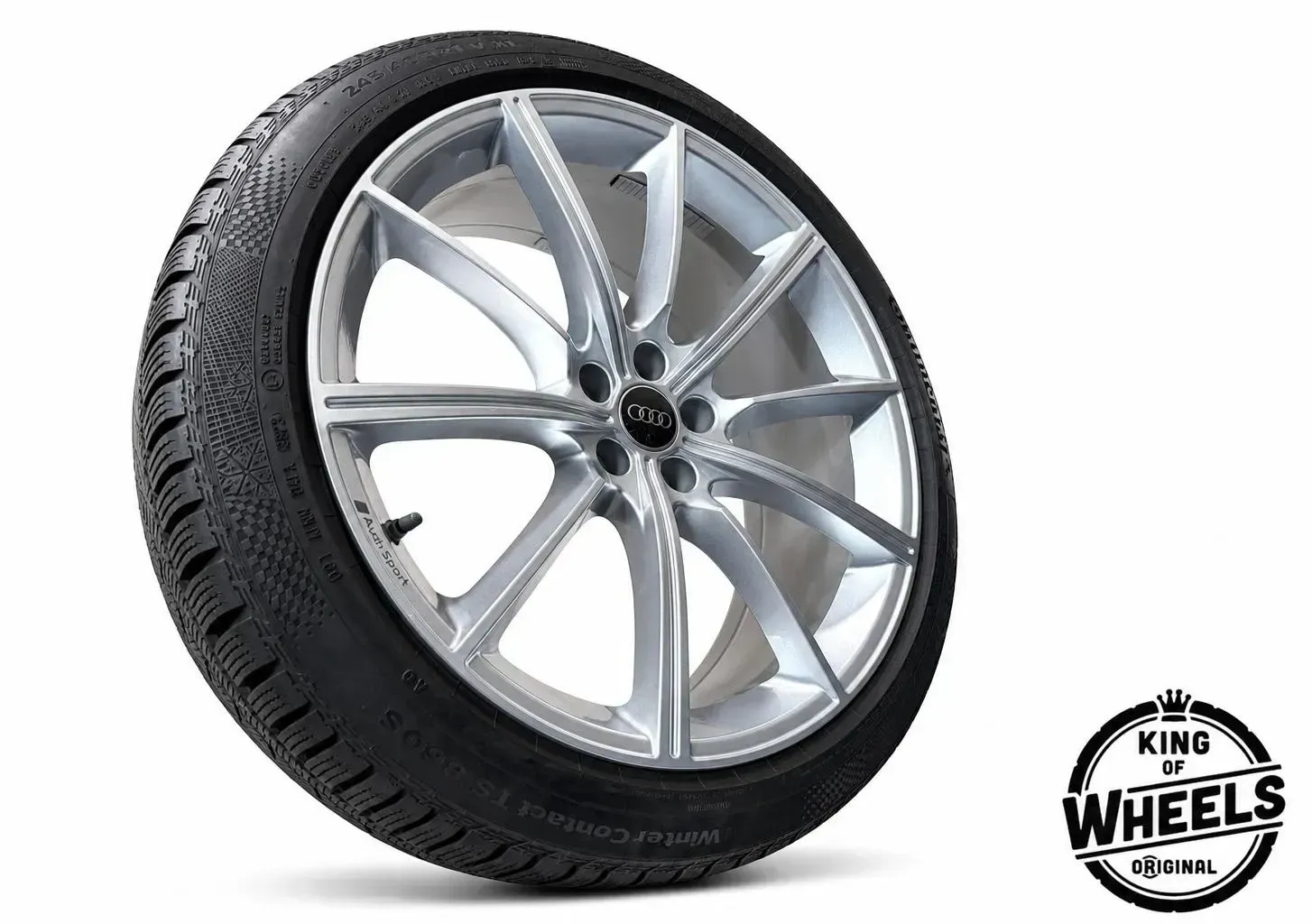 ORIGINAL AUDI 21 ZOLL RS6 C8 4K AVANT RS7 C8 F2 FELGEN 4K0601025AA WINTERREIFEN AO CONTINENTAL RS AUDI SPORT - Bild 1