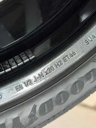 ORIGINAL AUDI 20 ZOLL A5 S5 B10 FELGEN 8B3601025Q SOMMERREIFEN R0 GOODYEAR EAGLE F1 SUPER SPORT DOT 25 - Bild 8