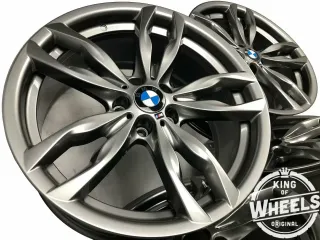 ORIGINAL BMW 20 ZOLL 5er F10 F11 6er F06 F13 STYLING 434 M FELGEN 7845867 7845868 DOPPELSPEICHE FERRICEGREY M-TECHNIK MISCHFELGEN - Bild 1