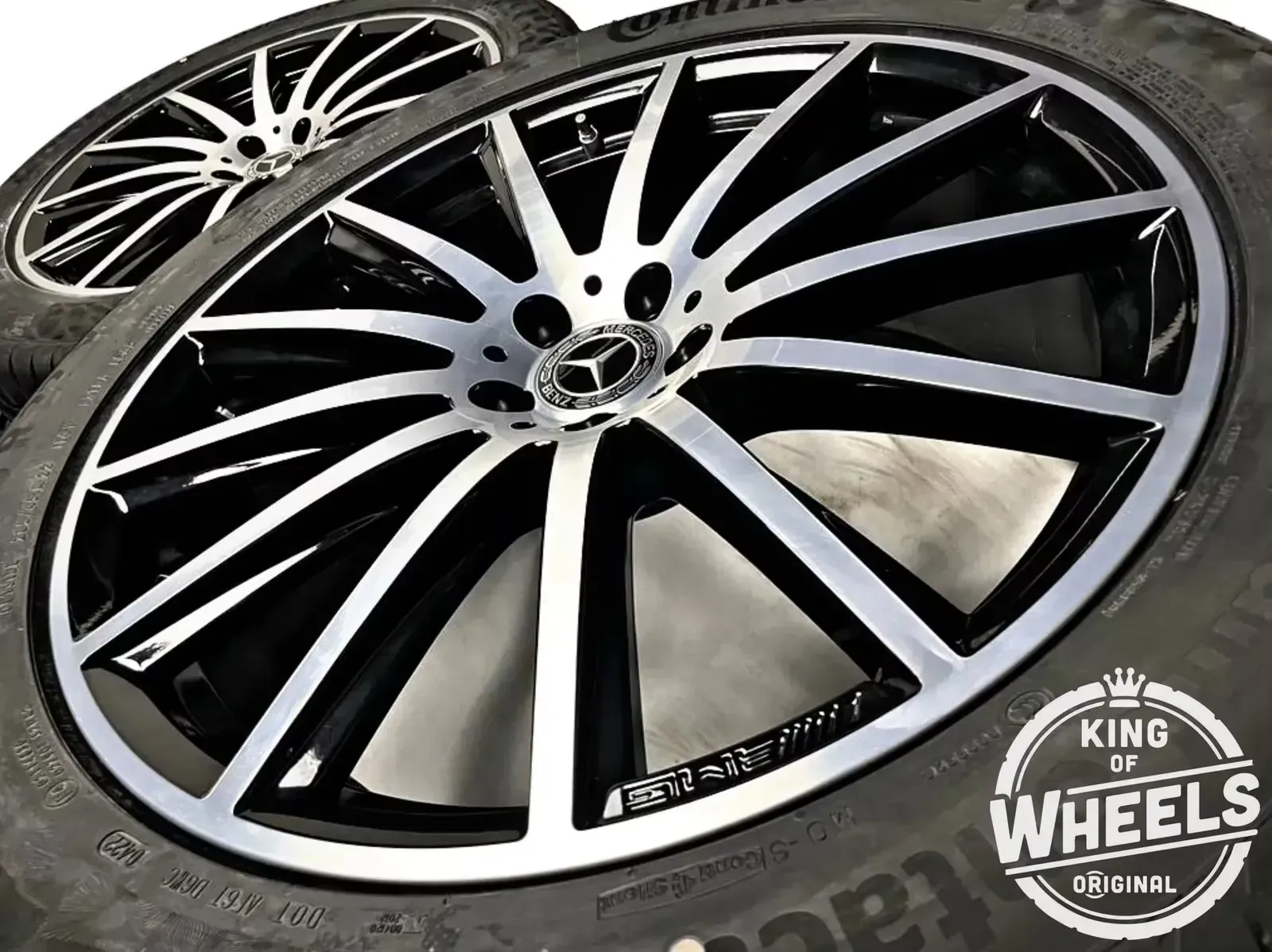 ORIGINAL MERCEDES BENZ GLS 22 ZOLL AMG X167 SUV FELGEN SOMMERREIFEN 63 A1674017500 A1674017600 CONTINENTAL - Bild 1