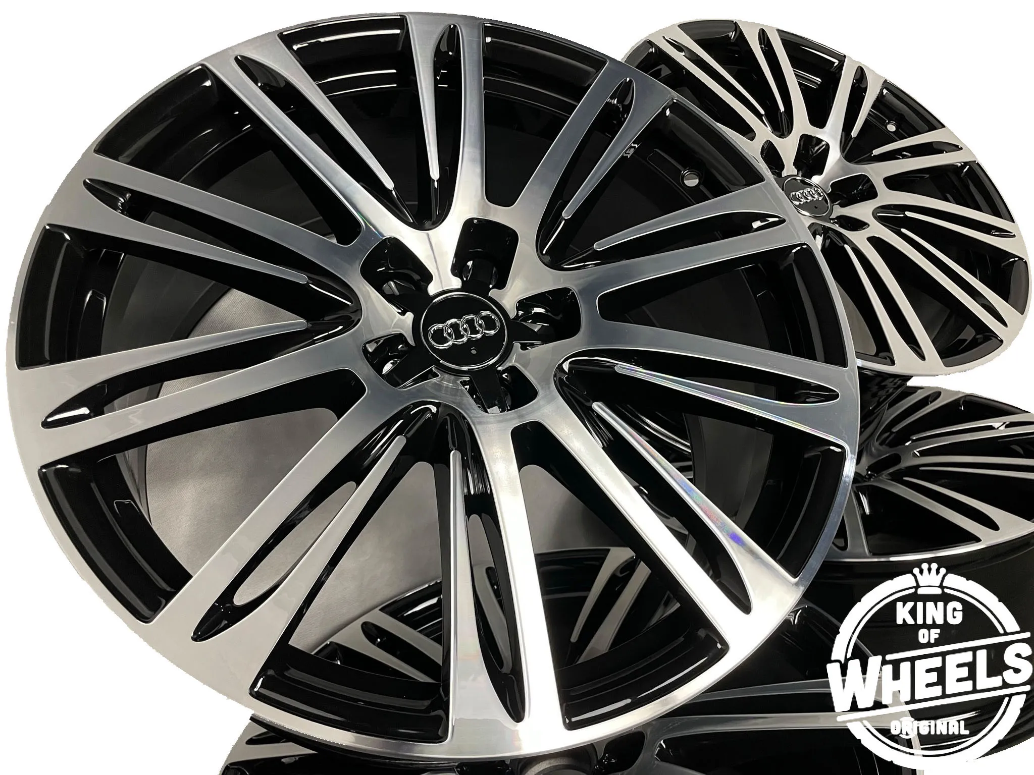 ORIGINAL AUDI 20 ZOLL A8 S8 D4 A7 S7 C7 4H0601025N FELGEN BICOLOR